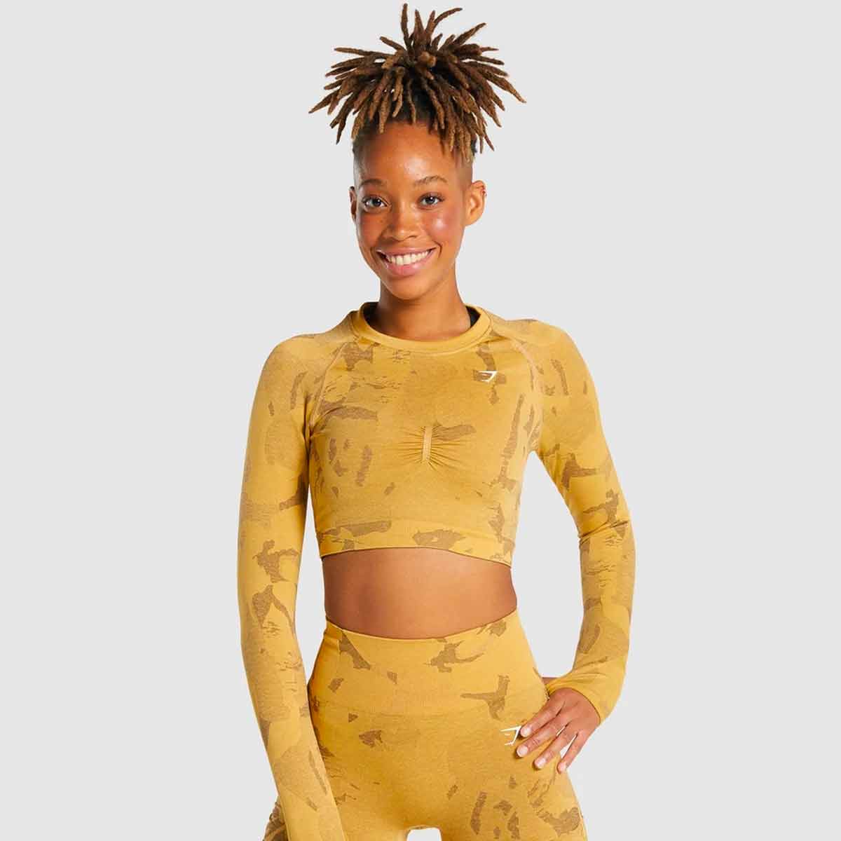 Fitted Organic Patterned Top - Image 3